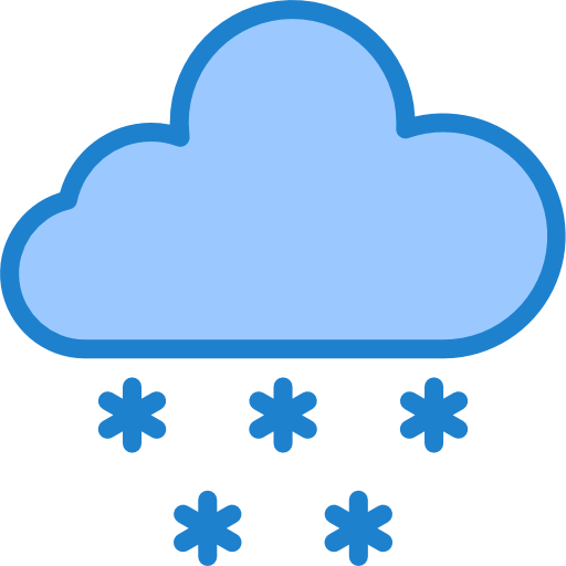 Snowing srip Blue icon