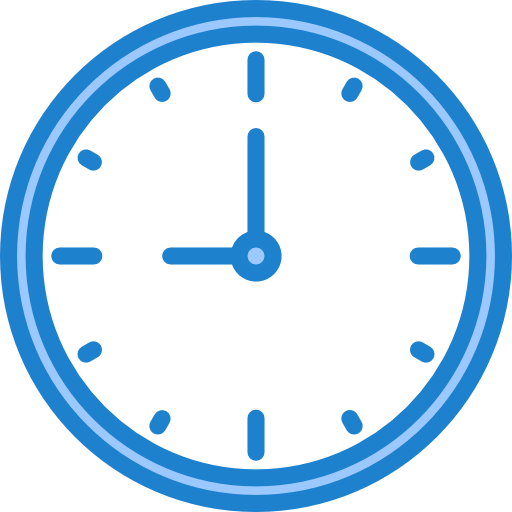 Часы srip Blue иконка