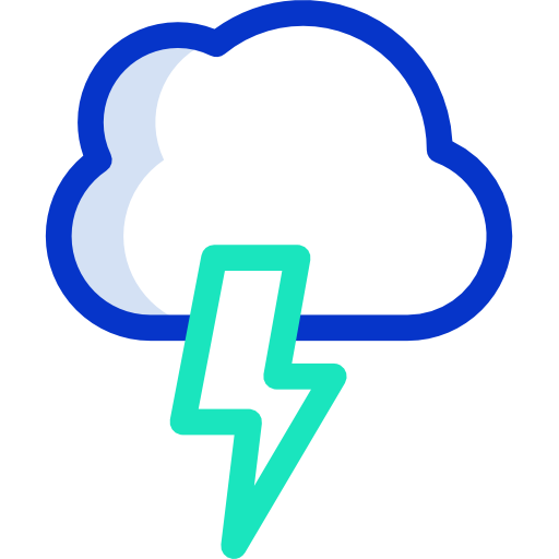 tormenta Icongeek26 Outline Colour icono