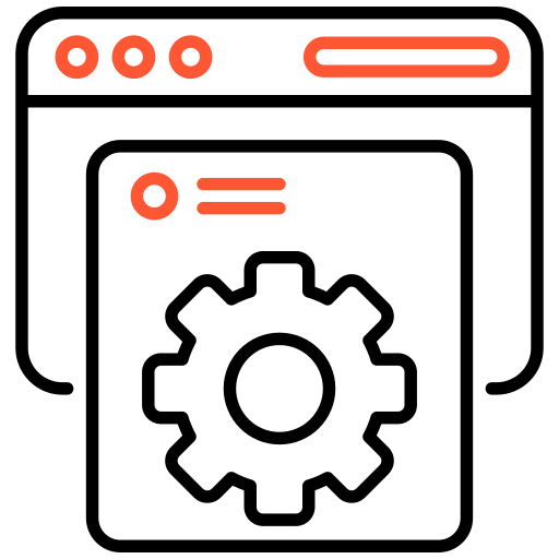 コンテンツ管理システム Generic color outline icon