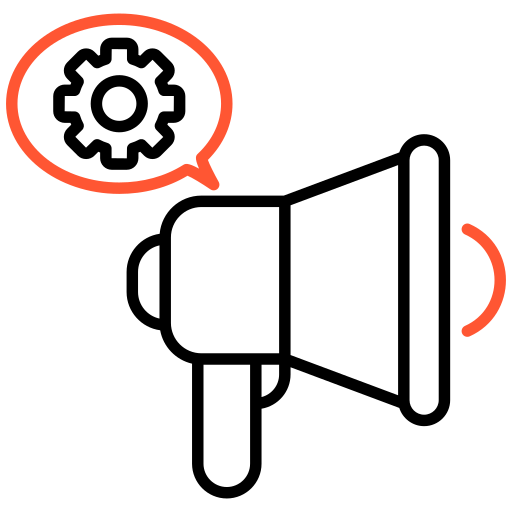 소셜 미디어 마케팅 Generic color outline icon