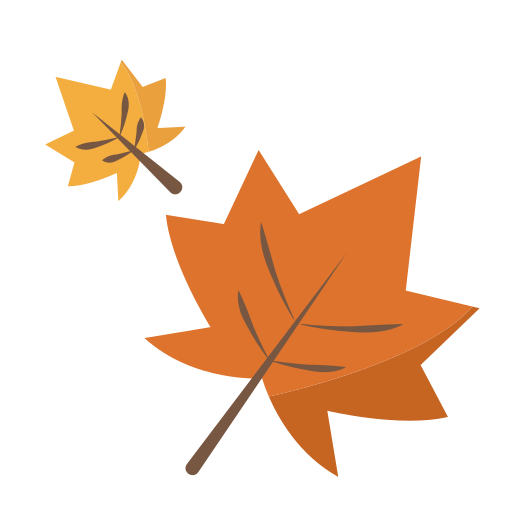 Autumn leaf Generic color fill icon