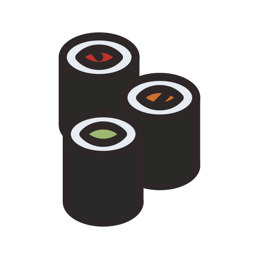 rolka sushi Generic color lineal-color ikona