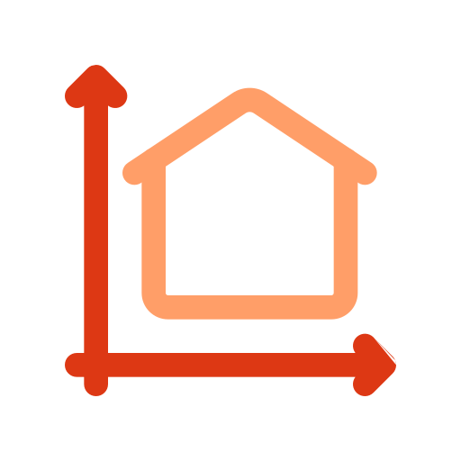 House size Generic color outline icon
