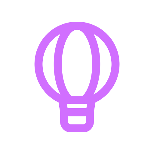 Hot air balloon Generic color outline icon