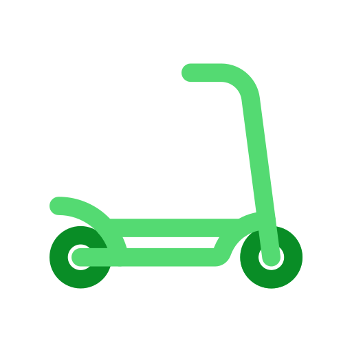 Kick scooter Generic color outline icon