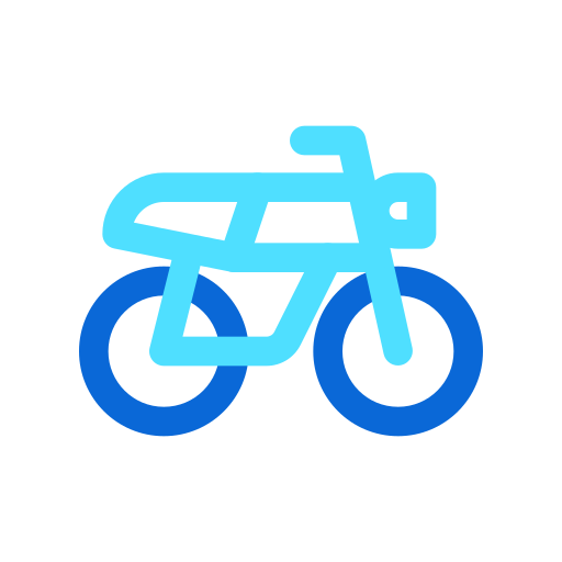 Motorbike Generic color outline icon