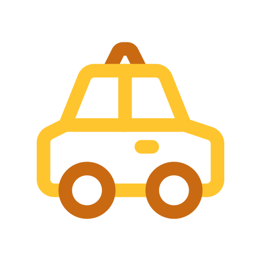 taxi Generic color outline icona
