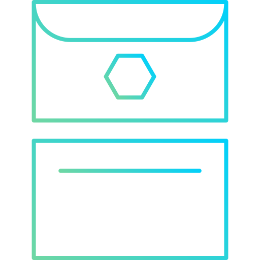 koperta Generic gradient outline ikona
