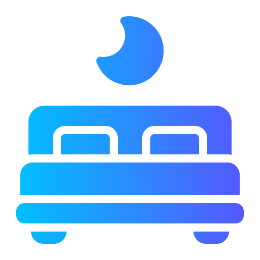 Sleep Generic gradient fill icon