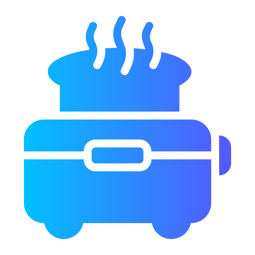 Toaster Generic gradient fill icon