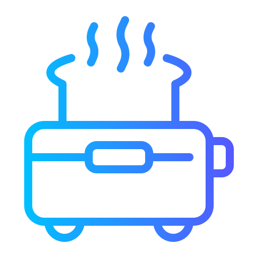 toaster Generic gradient outline icon