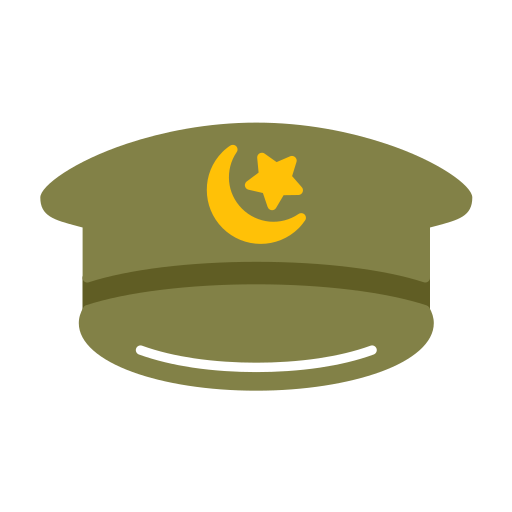 militare Generic color fill icona