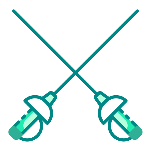 Fencing Generic color lineal-color icon