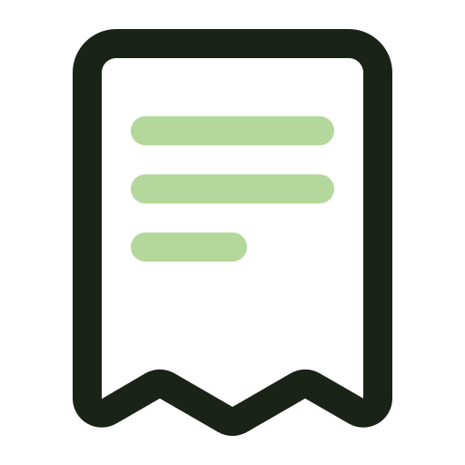 Receipt Generic color outline icon