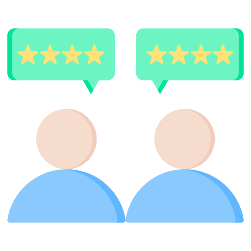 Customer satisfaction Generic color fill icon