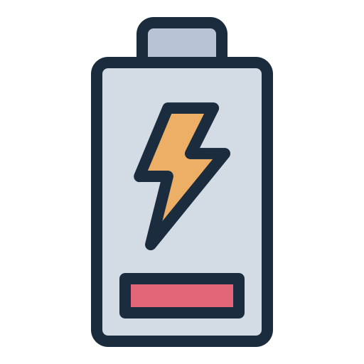 cargar batería Generic color lineal-color icono