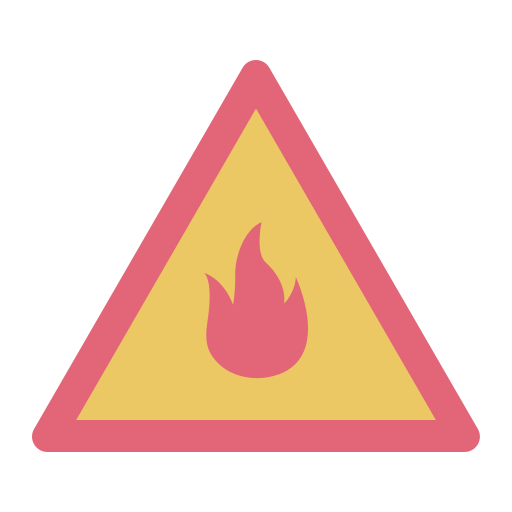 inflammable Generic color fill Icône