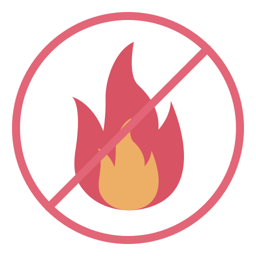 kein feuer Generic color fill icon