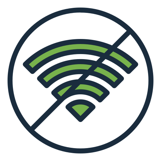 kein wlan Generic color lineal-color icon