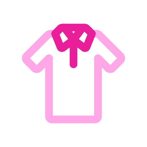 polo hemd Generic color outline icon