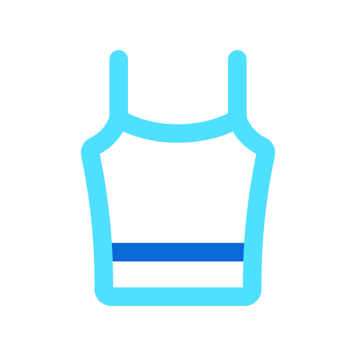 muskelshirt Generic color outline icon