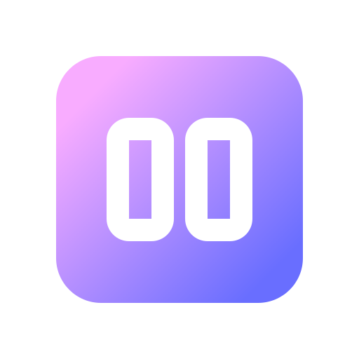 Pause Generic gradient fill icon