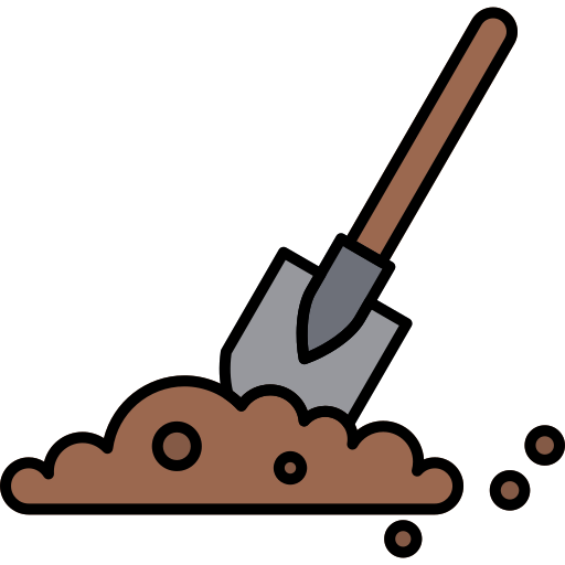 Shovel Generic color lineal-color icon