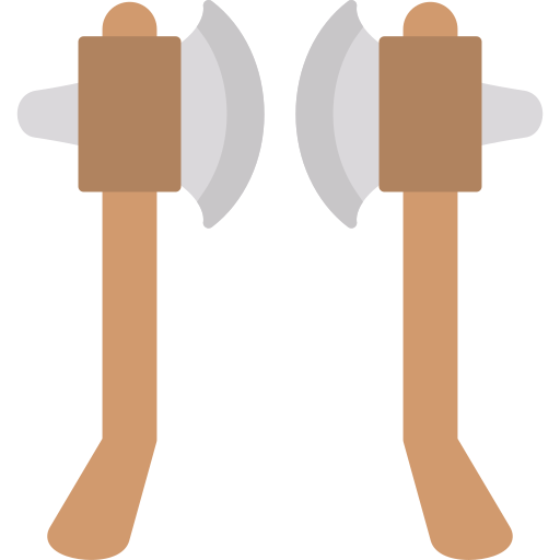 Axes Generic color fill icon