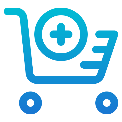 Add to cart Generic gradient outline icon