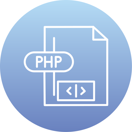 Php Generic gradient fill icon