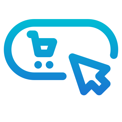 online shop Generic gradient outline icon