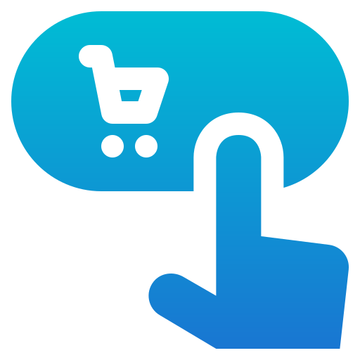 온라인 구매 Generic gradient fill icon