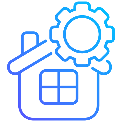 Real estate Generic gradient outline icon