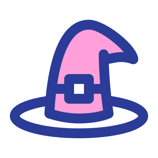 Шляпа ведьмы Generic color lineal-color иконка
