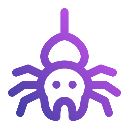 거미 Generic gradient outline icon