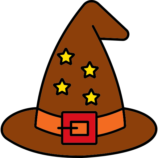 chapeau de sorcière Generic color lineal-color Icône