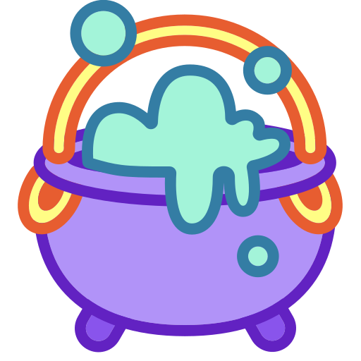 Cauldron Generic color lineal-color icon