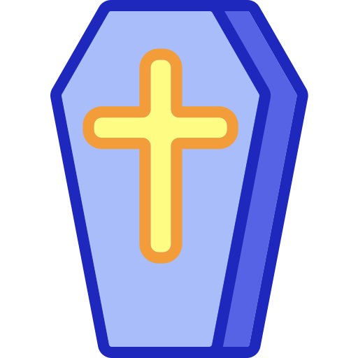 Coffin Generic color lineal-color icon