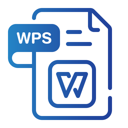 wps Generic gradient fill icon