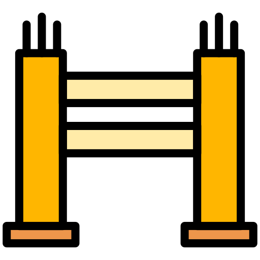 barrera Generic color lineal-color icono