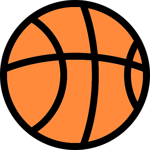 baloncesto Generic color lineal-color icono