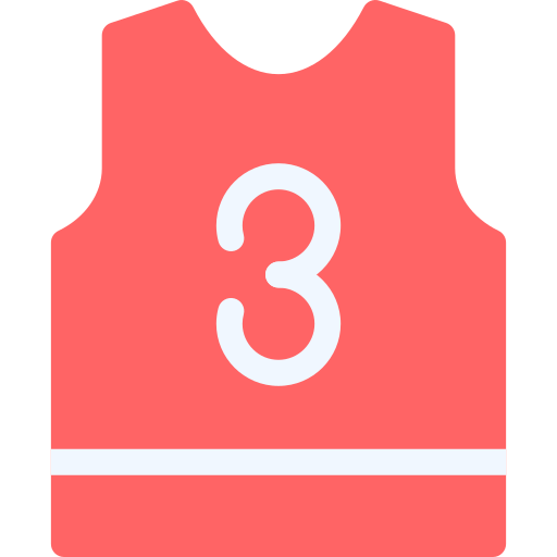 バスケットボールジャージ Generic color fill icon