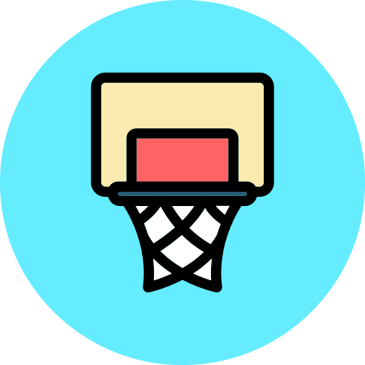 basketballkorb Generic color lineal-color icon