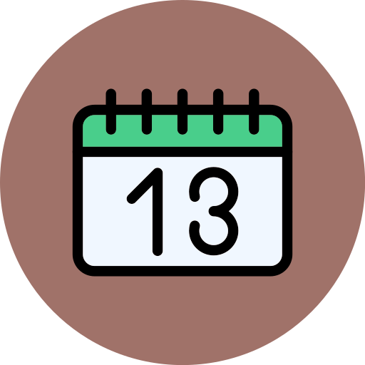 kalender Generic color lineal-color icon