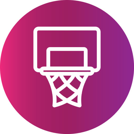 Basketball hoop Generic gradient fill icon