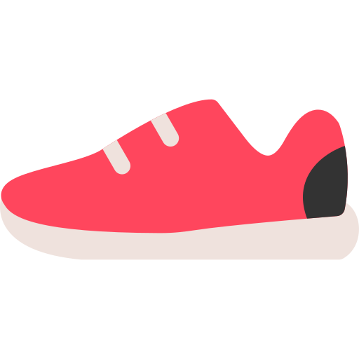 scarpe da ginnastica Generic color fill icona