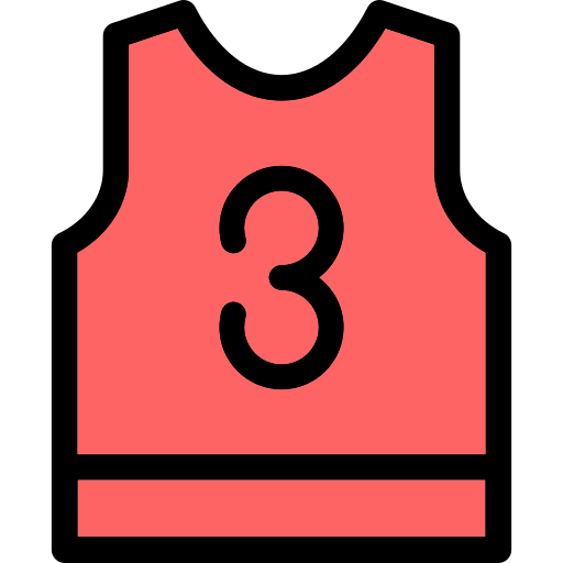maglia da basket Generic color lineal-color icona