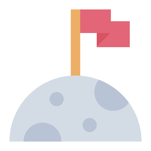 月面着陸 Generic color fill icon