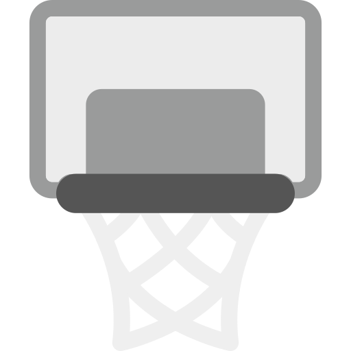Баскетбольное кольцо Generic color fill иконка